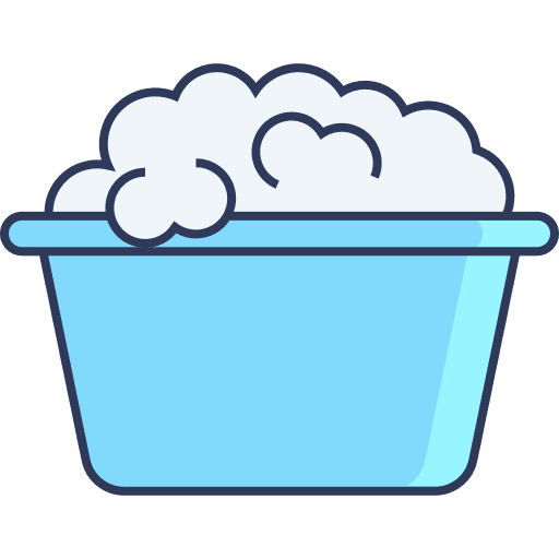 Bucket clothing miscellaneous laundry icon