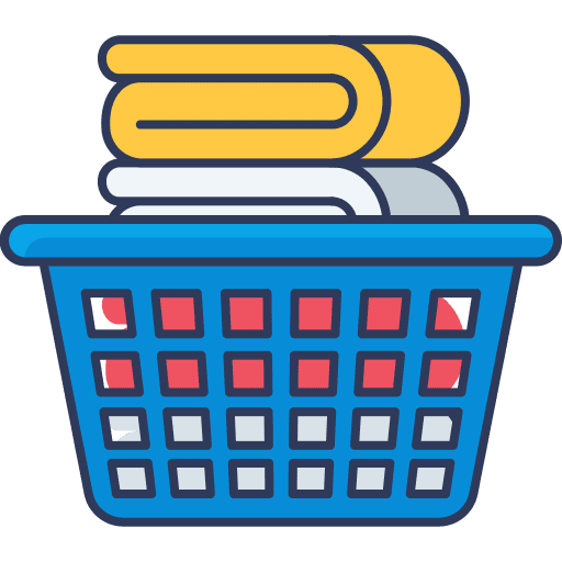 Laundry basket clothes laundry miscellaneous icon