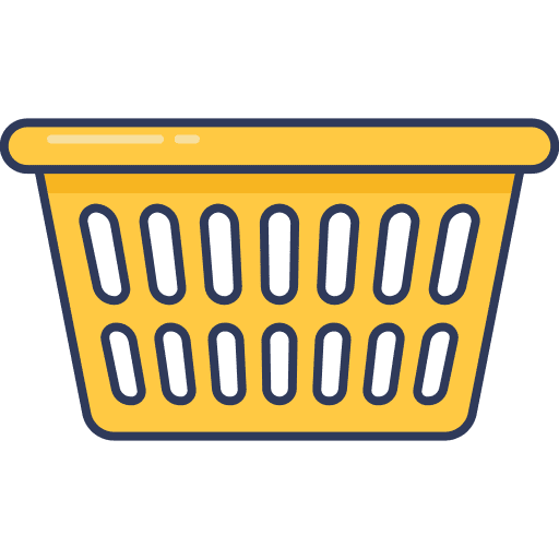 Laundry basket miscellaneous basket laundry basket icon