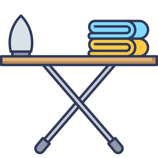 Ironing board ironing board laundry cleaning icon