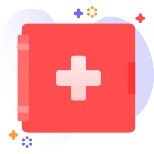 First aid kit health care emergency healthcare and medical icon