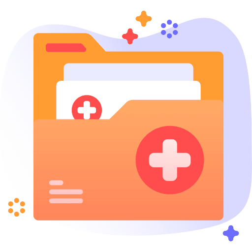 Medical records medical records file medical record icon