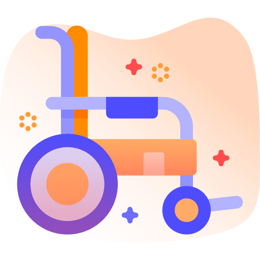 Wheelchair disability wheelchair medical assistance icon Wheelchair disability wheelchair medical assistance icon