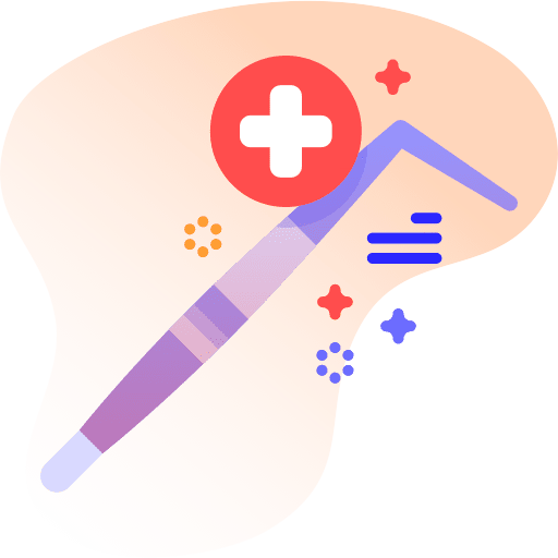 Forceps medical assistance equipment medical icon Forceps medical assistance equipment medical icon