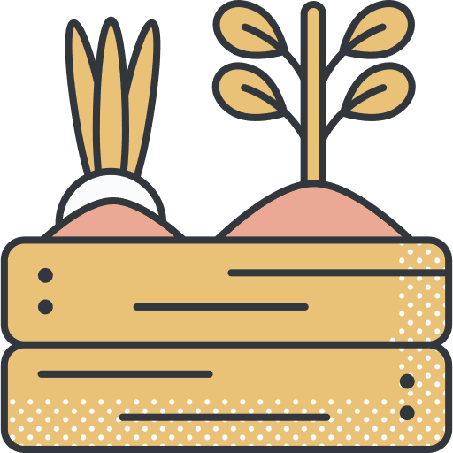 Garden enviroment grow garden icon