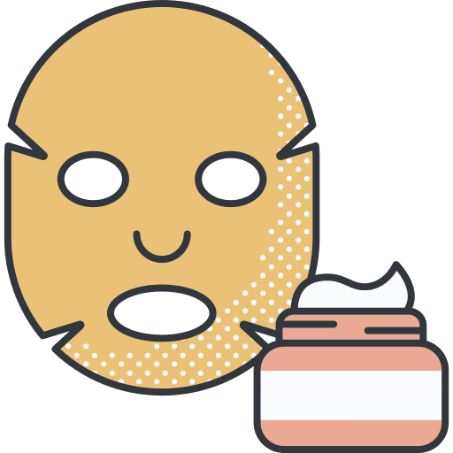 Skin care beauty care chill icon