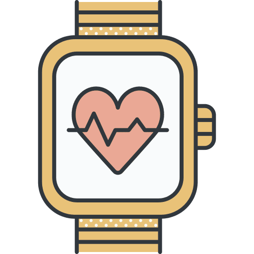 Heart rate heart heart rate electronics icon