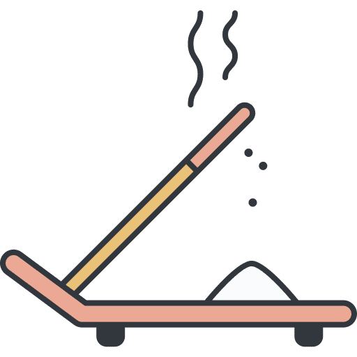 Incense incense spa burning icon
