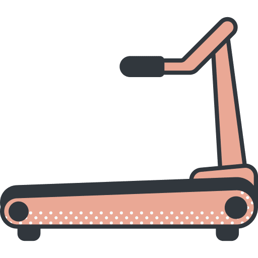 Treadmill treadmill equipment fitness icon