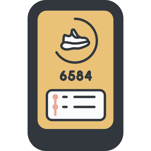 Sport phone mobile technology icon