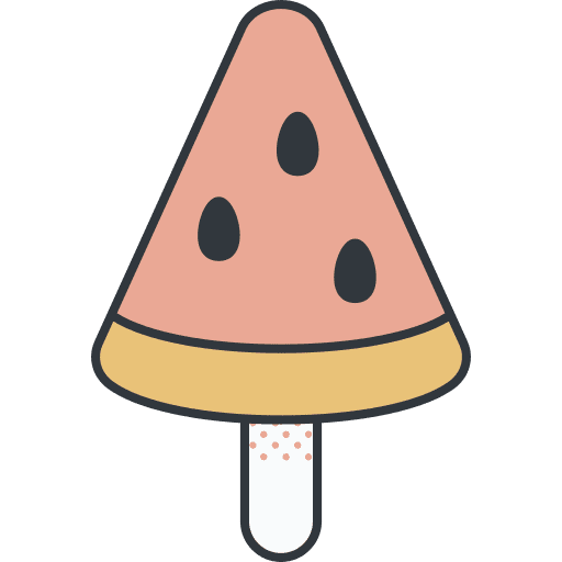 Watermelon watermelon vegan diet icon