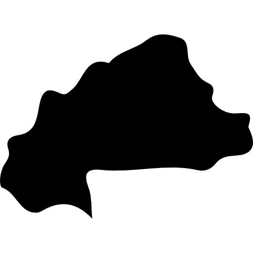 Burkina faso africa country nation icon