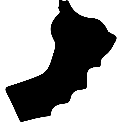 Oman geography africa asia icon