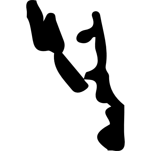 Vanuatu maps and flags country islands icon