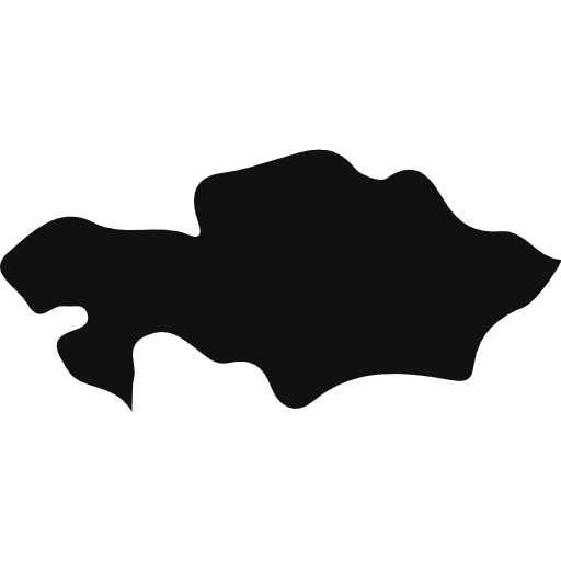 Kazakhstan geography asia map icon