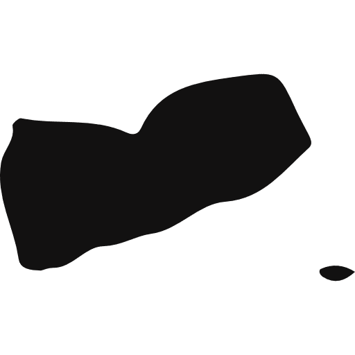 Yemen geography map country icon