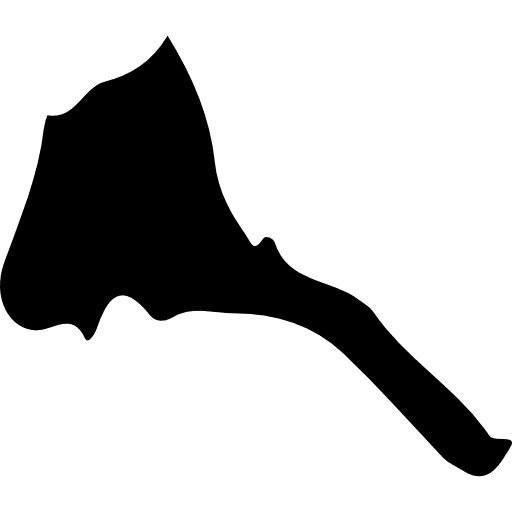 Eritrea country nation maps and flags icon