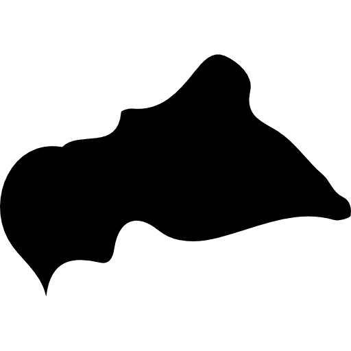 Central africa republic map africa nation icon