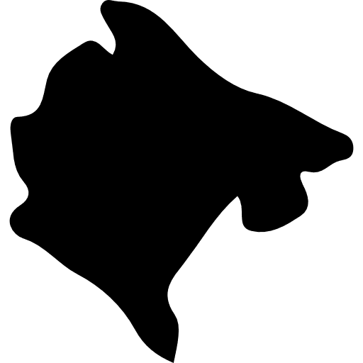 Montenegro geography nation map icon