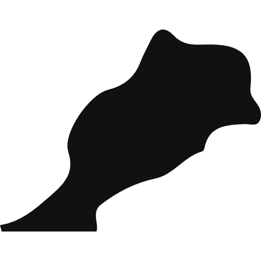 Morocco africa nation geography icon