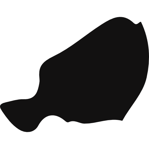 Niger country geography map icon