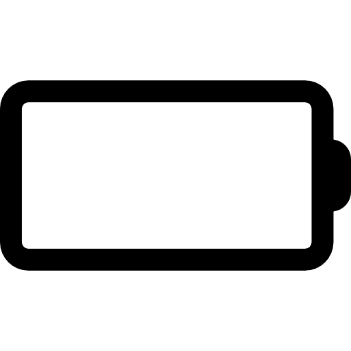 Battery level energy storage status level icon