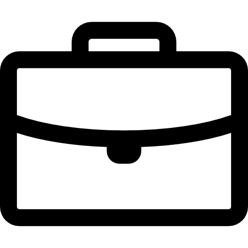 Office briefcase work experience attache case attache icon