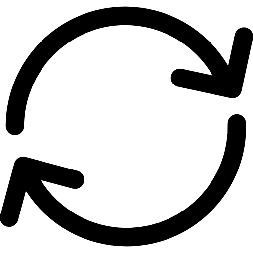 Update arrows looping self loop turn icon