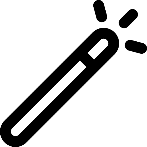 Magic wand magic wand witchcraft icon