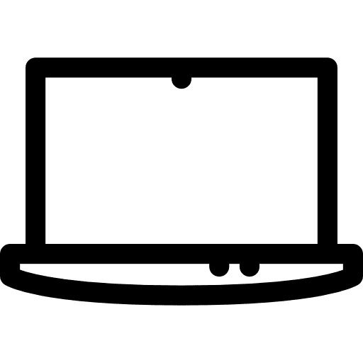 Laptop technology notebook macbook icon