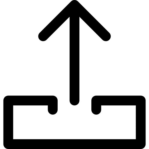 Outbox send mail upload interface outbox icon