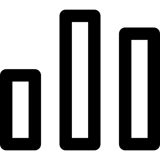 Bar chart business chart graph icon