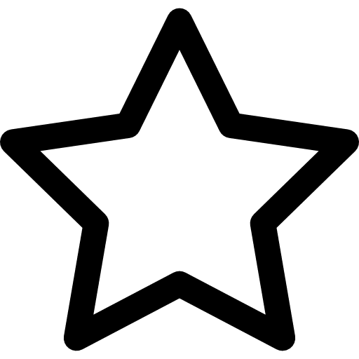 Star shapes space universe icon