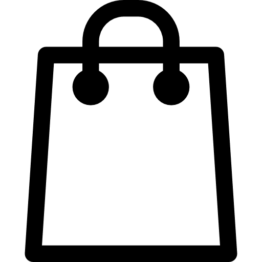 Reusable shopping bag bag reusable shop icon