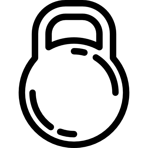 Weight sport weighing exercise icon