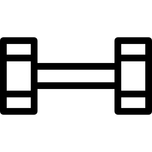 Dumbbell sport sportive sports icon