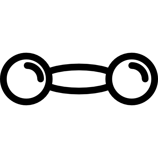 Dumbbell sports sport gym icon