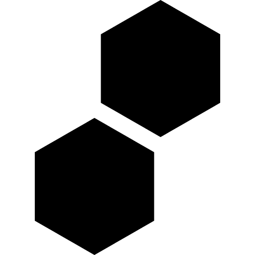 Hexagons geometrical figure geometric shape icon Hexagons geometrical figure geometric shape icon