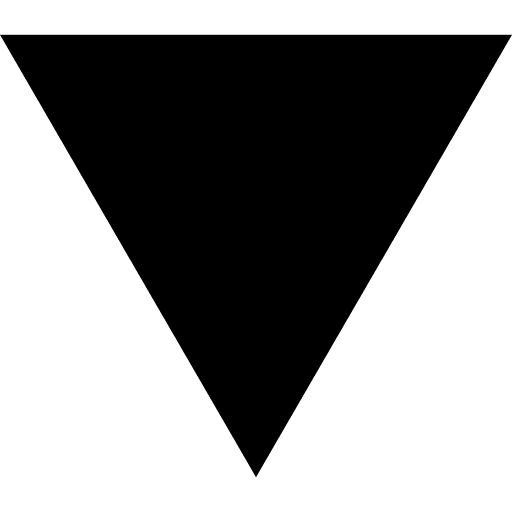 Triangle geometric figure abstract figure icon