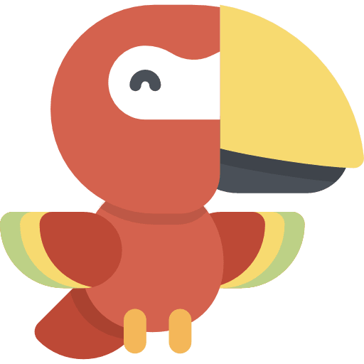 Macaw zoo pet macaw icon