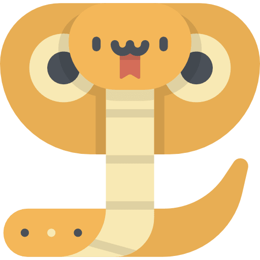 Cobra animals venom dangerous icon