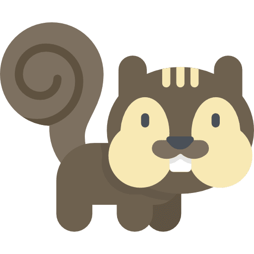 Squirrel wild life animal kingdom squirrel icon
