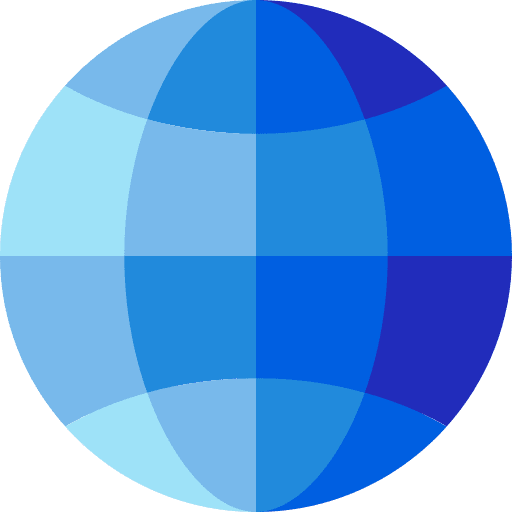 Global space google earth planet earth icon