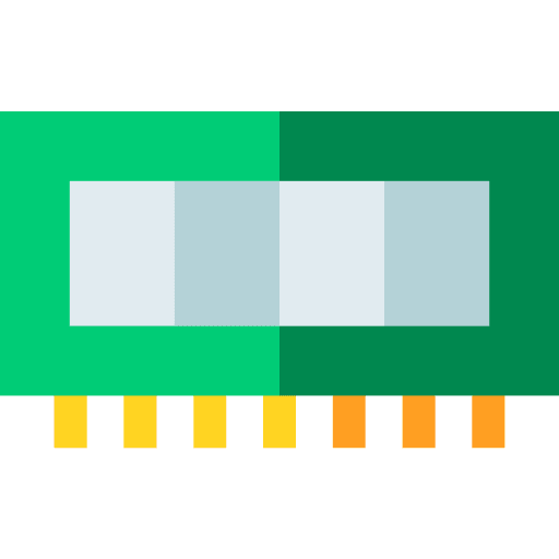 Ram electronic electronics memory icon
