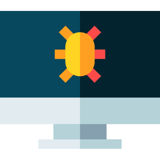 Virus virus seo and web fix icon Virus virus seo and web fix icon