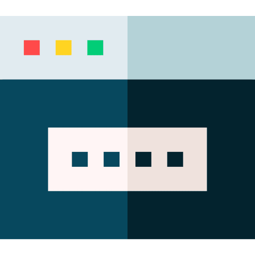 Password browser security computing icon Password browser security computing icon