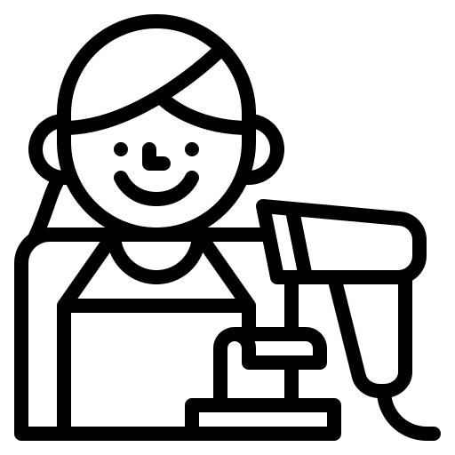 Cashier merchant grocery people icon Cashier merchant grocery people icon