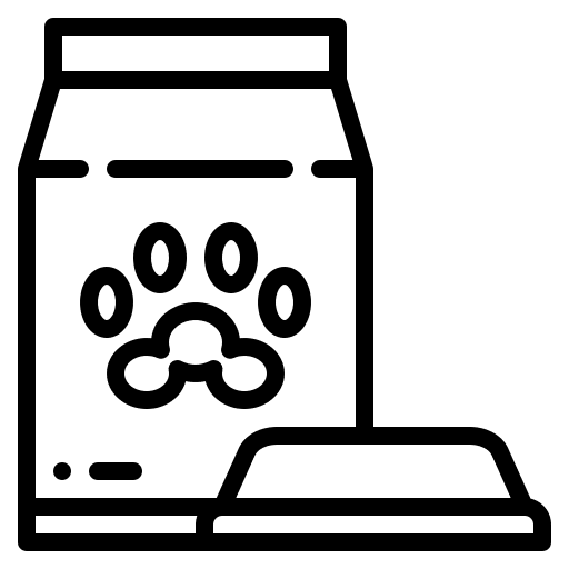 Pet food pet food paw pet bowl icon Pet food pet food paw pet bowl icon