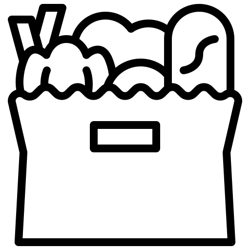 Shopping shopping bag groceries paper bag icon Shopping shopping bag groceries paper bag icon