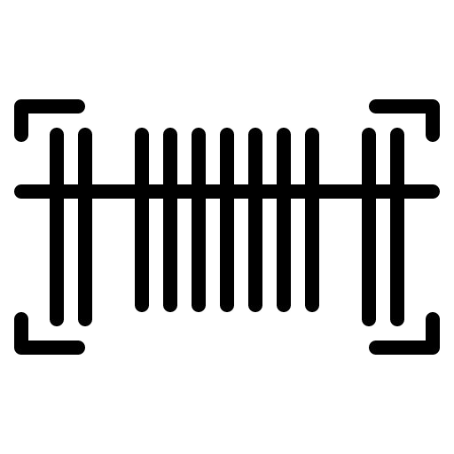 Barcode sale price scanner icon Barcode sale price scanner icon